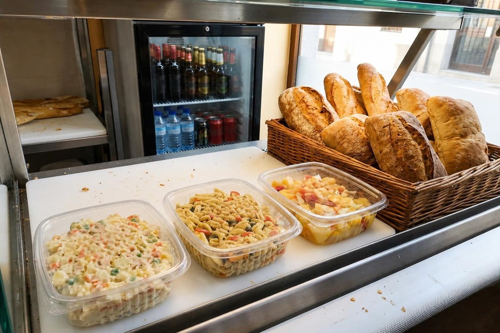 Foto 1 Completa tu mesa: ensaladas, pan del día y bebidas para llevar en Ourense
